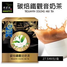 台湾 阿华师 碳焙铁观音奶茶 6包入 165g