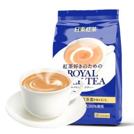 日本 日东红茶 皇家奶茶粉 10条入 140g 保质期至2022.08.31