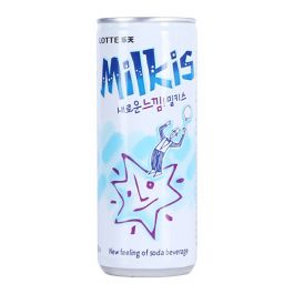 韩国 乐天 Milkis 牛奶碳酸饮料 250ml 火锅烤肉必备快乐水 解辣