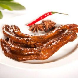 阿雪卤味 怪味鸭掌 500g 冷冻食品 全德包裹邮寄 保温袋加冰袋打包