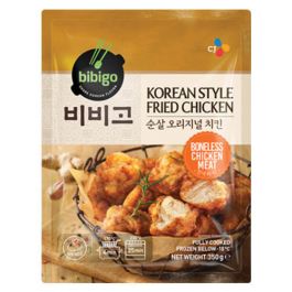 韩国 BIBIGO 必品阁 韩式吮指炸鸡 原味 350g  冷冻食品 全德包裹邮寄 保温袋加冰袋打包