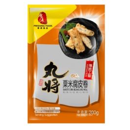 香源 丸将 粟米腐皮卷 200g 冷冻食品 全德包裹邮寄 保温袋加冰袋打包