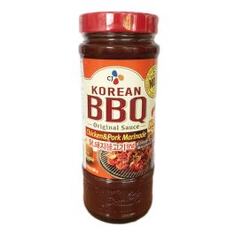 韩国CJ 大喜大 BBQ韩式烤肉酱 鸡肉猪肉专用 辣味 500g