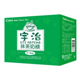 台湾 CASA 日式奶茶 宇治抹茶奶绿 15*25g