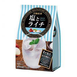 日本 日东红茶 皇家奶茶 海盐荔枝 99g