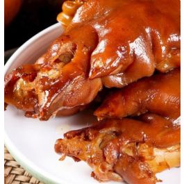 阿雪卤味 五香 熏猪手 500g 冷冻食品 全德包裹邮寄 保温袋加冰袋打包