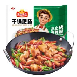 安井 冻品先生 干锅肥肠 预制菜 200g 冷冻食品 全德包裹邮寄 保温袋加冰袋打包