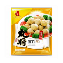 香源 丸将 贡丸 200g 冷冻食品 全德包裹邮寄 保温袋加冰袋打包