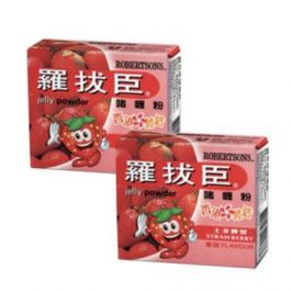 羅拔臣 啫喱粉 布丁粉 草莓味 80g