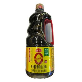 海天 0添加 特鲜生抽 1.28L