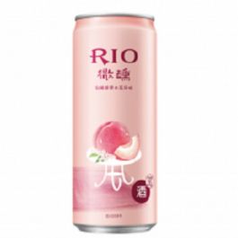RIO 微醺美好生活系列 白桃接骨木花风味鸡尾酒 330ml