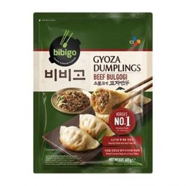韩国 CJ BIBIGO BBQ牛肉煎饺 525g 冷冻食品 全德包裹邮寄 保温袋加冰袋打包