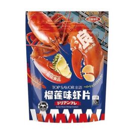 金语 榴莲味 虾片 80g