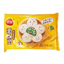 三全 香姑素菜包 360g 冷冻食品 全德包裹邮寄 保温袋加冰袋打包