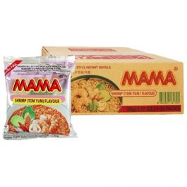 整箱 MAMA 鲜虾面 30包 整箱 30x60g