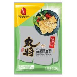 香源 丸将 紫菜腐皮卷 200g 冷冻食品 全德包裹邮寄 保温袋加冰袋打包