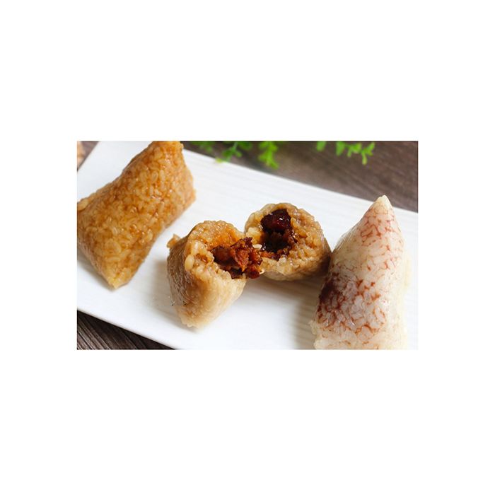 3只巴黎小嘉兴粽子甜粽组合精选桂花豆沙粽x2 红枣粽x1 紫 灰线8x2 橙线13